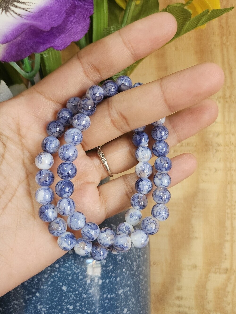 2PCS Natural Stone Bracelet
